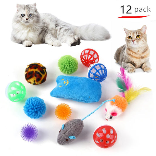 20-Piece Cat Toy Variety Set