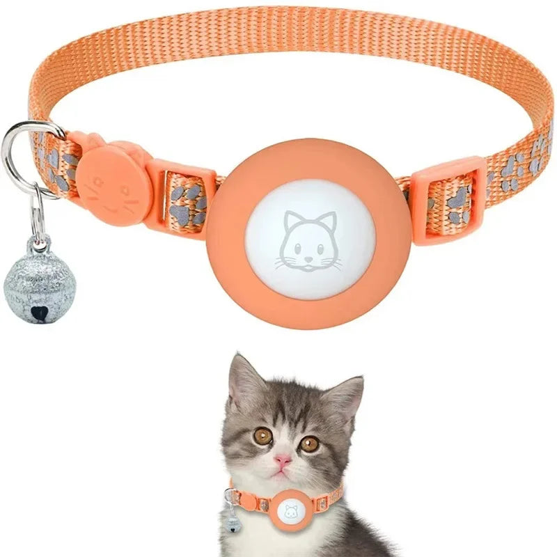 Cat Collar with Airtag & Bell