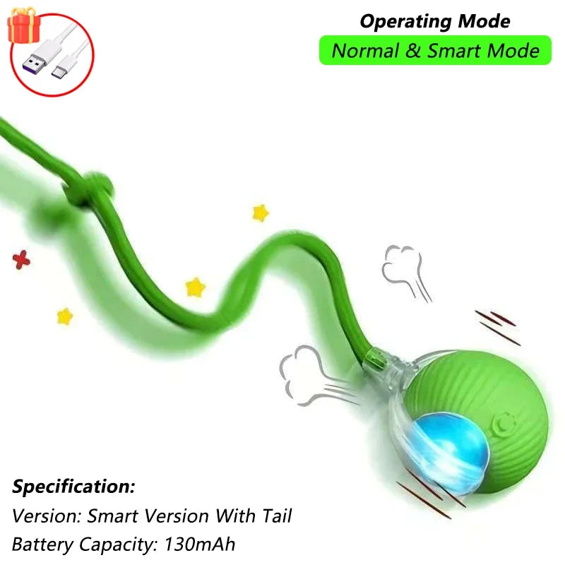 Automatic Rolling Cat Ball Toy
