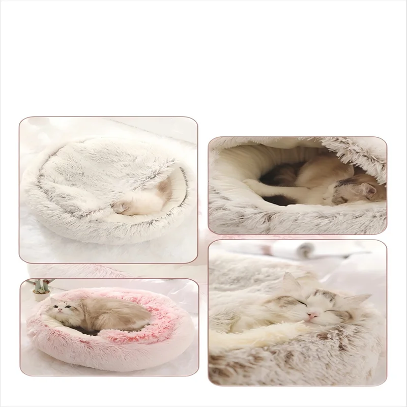 Plush Autumn & Winter Pet Bed