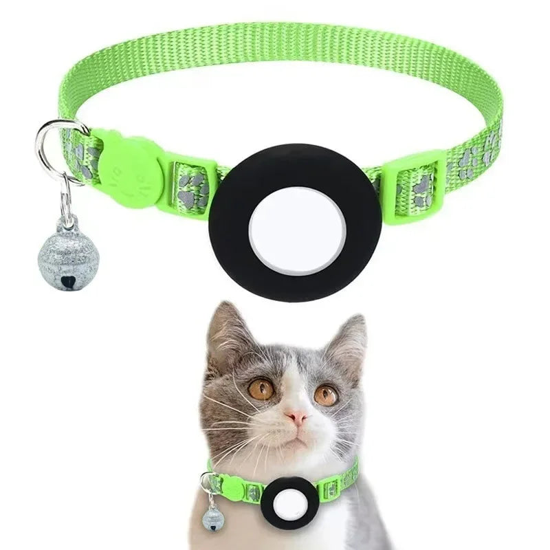 Cat Collar with Airtag & Bell