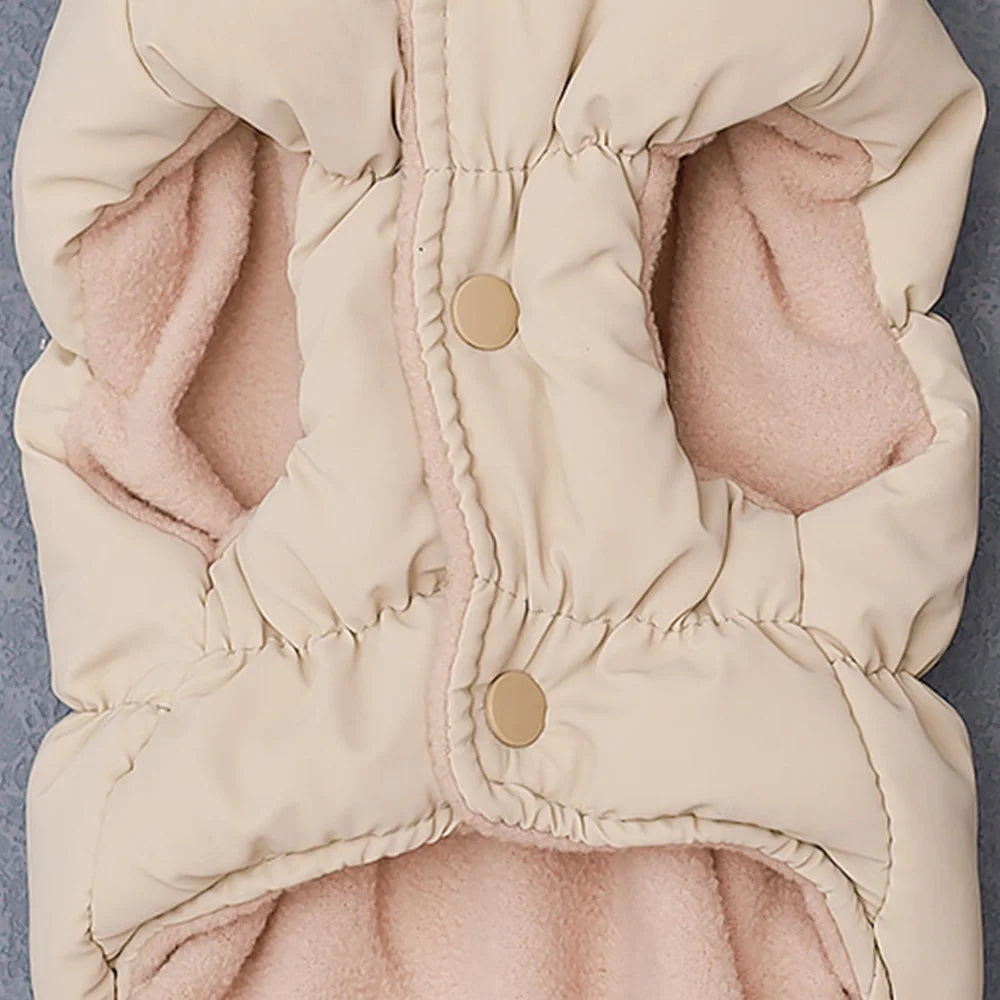 Warm Padded Dog & Cat Winter Coat