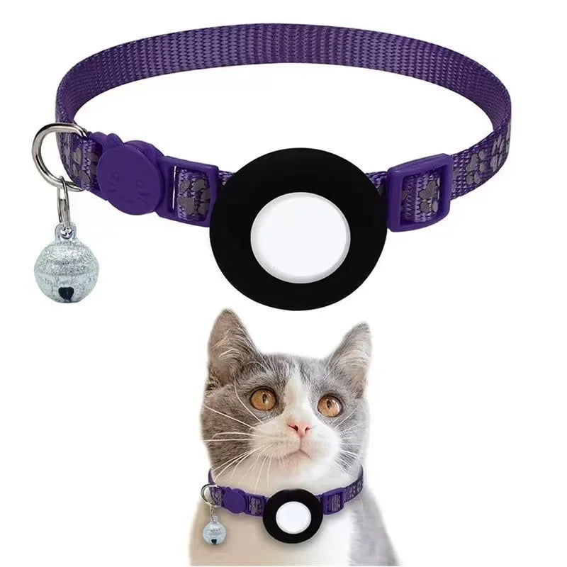 Cat Collar with Airtag & Bell