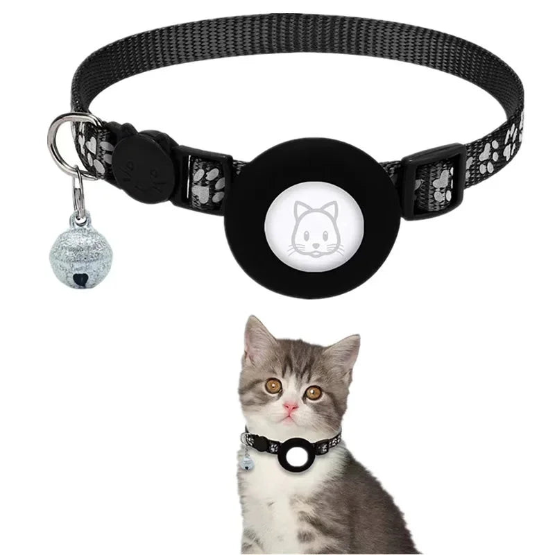 Cat Collar with Airtag & Bell