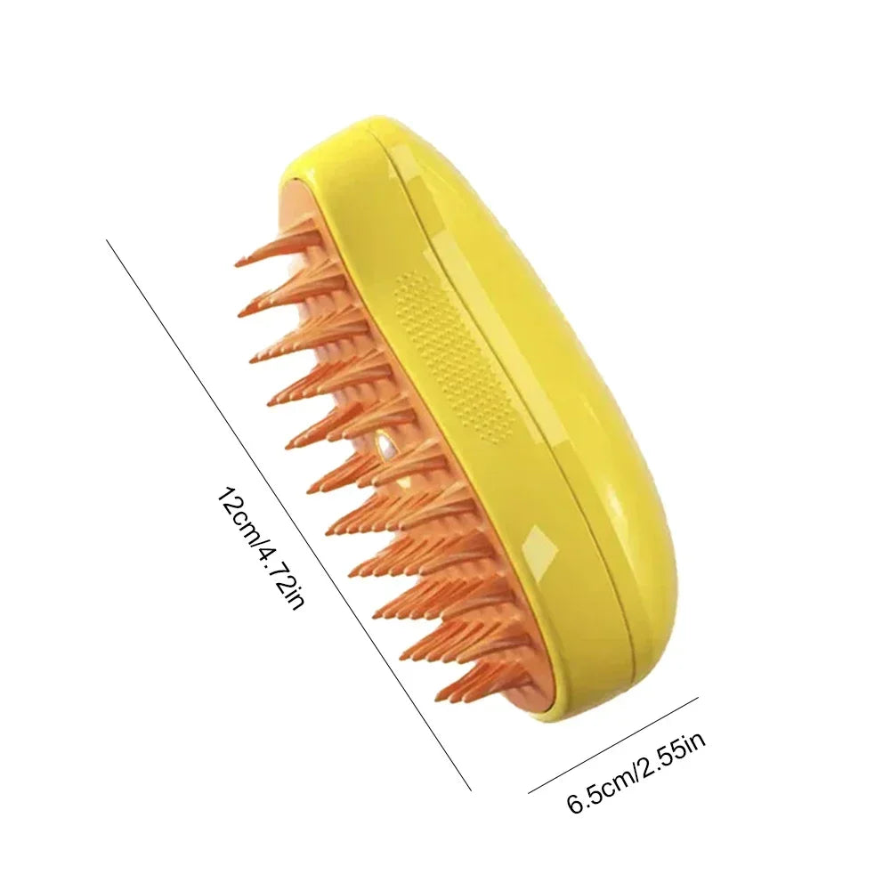 3-in-1 Steam Pet Grooming Brush