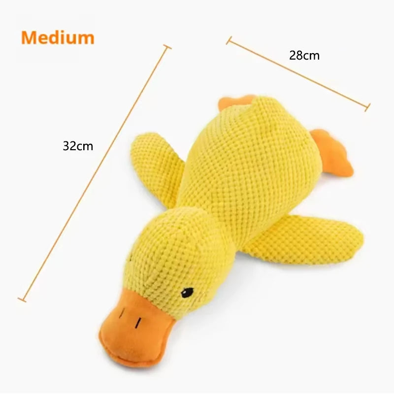 Plush Duck Dog Hug Toy