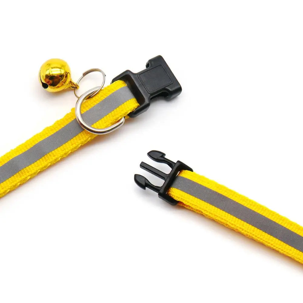 Reflective Cat & Small Dog Collars with Bells
