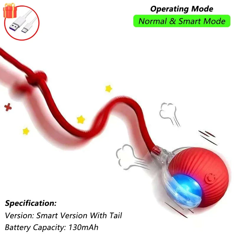 Automatic Rolling Cat Ball Toy