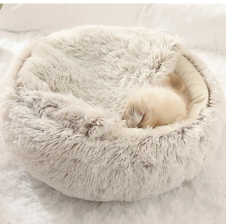 Plush Autumn & Winter Pet Bed