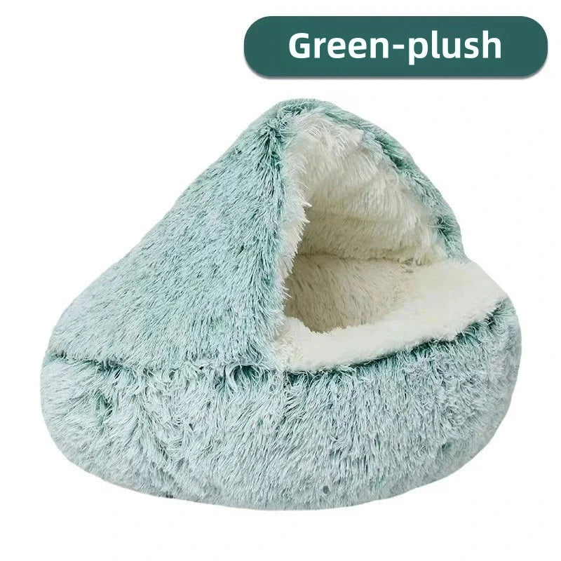 Plush Autumn & Winter Pet Bed