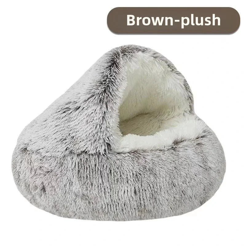 Plush Autumn & Winter Pet Bed