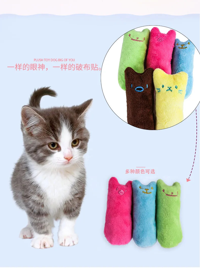 Interactive Catnip Plush Toy