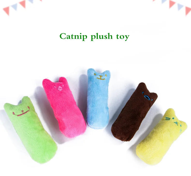 Interactive Catnip Plush Toy