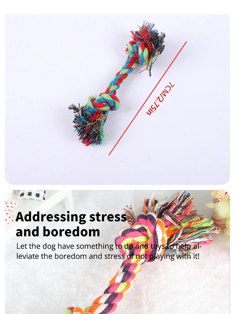 Dog Rope Chew Toy for Small Dogs