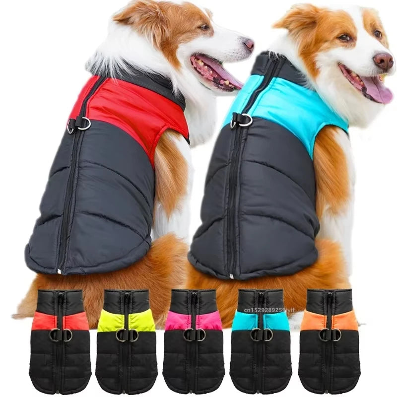Waterproof Dog Clothes Winter Vest