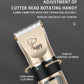 Cordless Pet Hair Clipper with Ceramic Blade