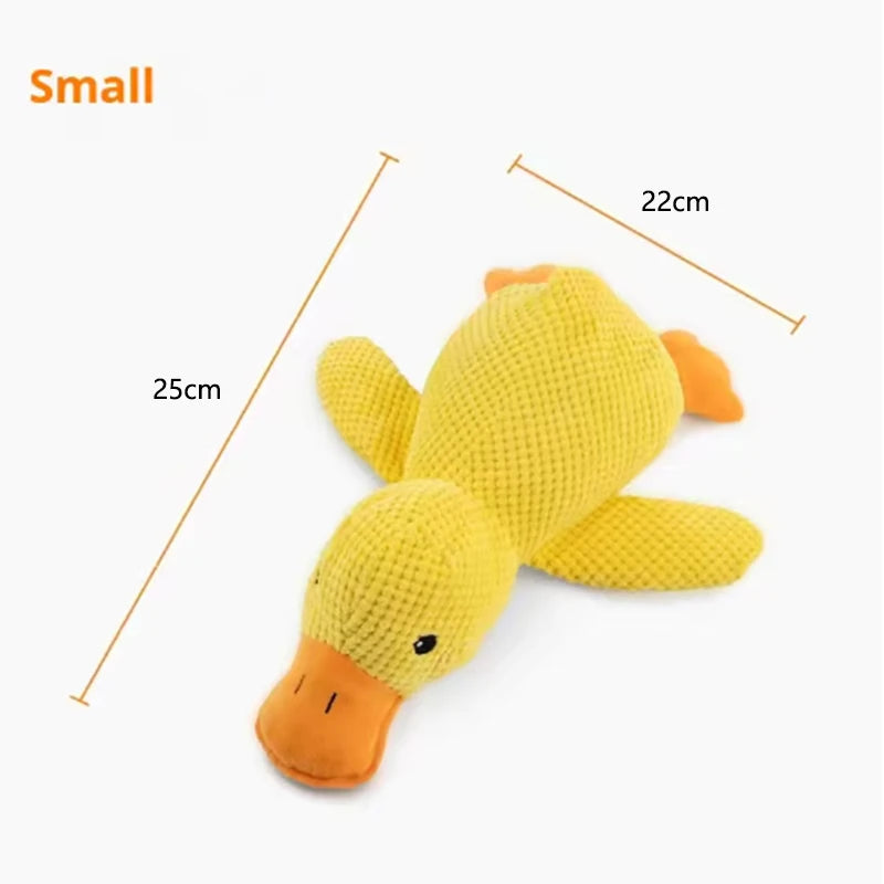 Plush Duck Dog Hug Toy