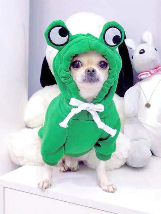 1PC Cute Frog Pet Sweater