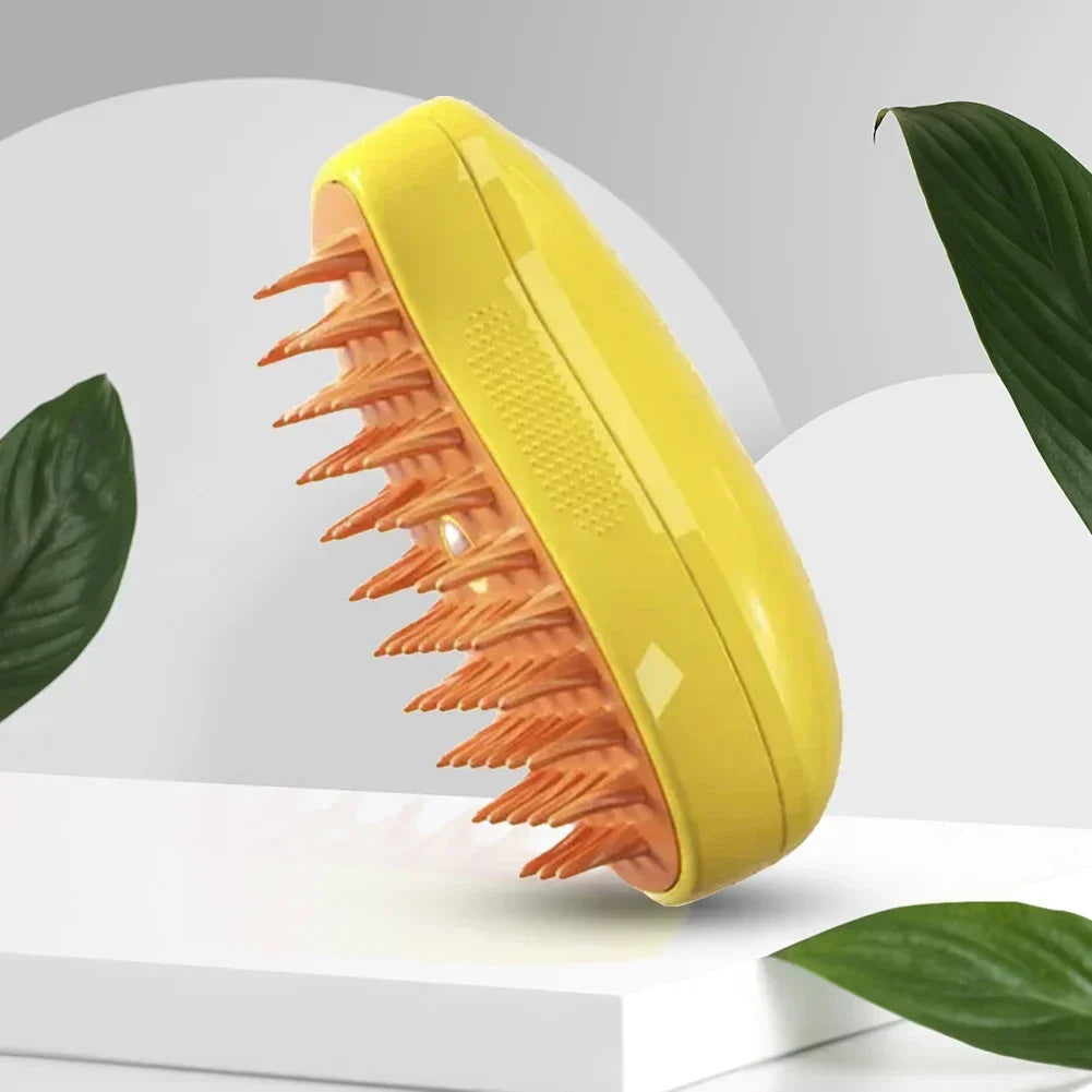 3-in-1 Steam Pet Grooming Brush