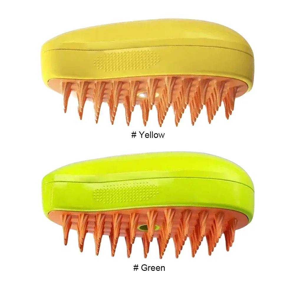 3-in-1 Steam Pet Grooming Brush