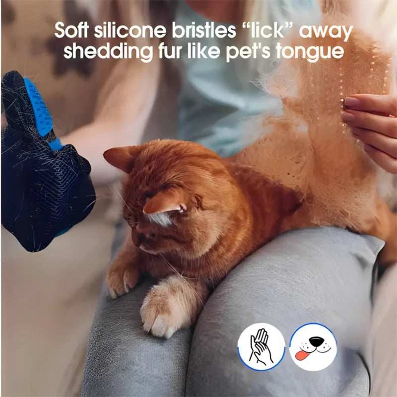 Pet Dog Cat Grooming Cleaning Glove
