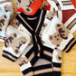 Luxury Striped Dog & Cat Sweater