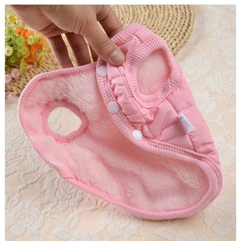 Designer Trendy Dog Clothes Winter Warm