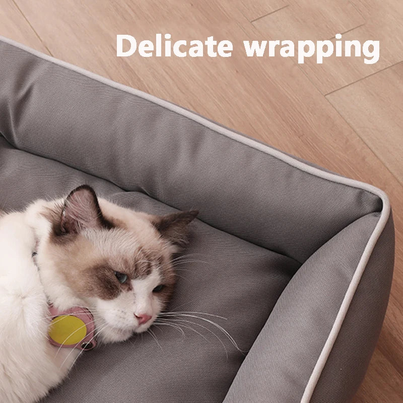 Four-Season Waterproof Dog & Cat Bed
