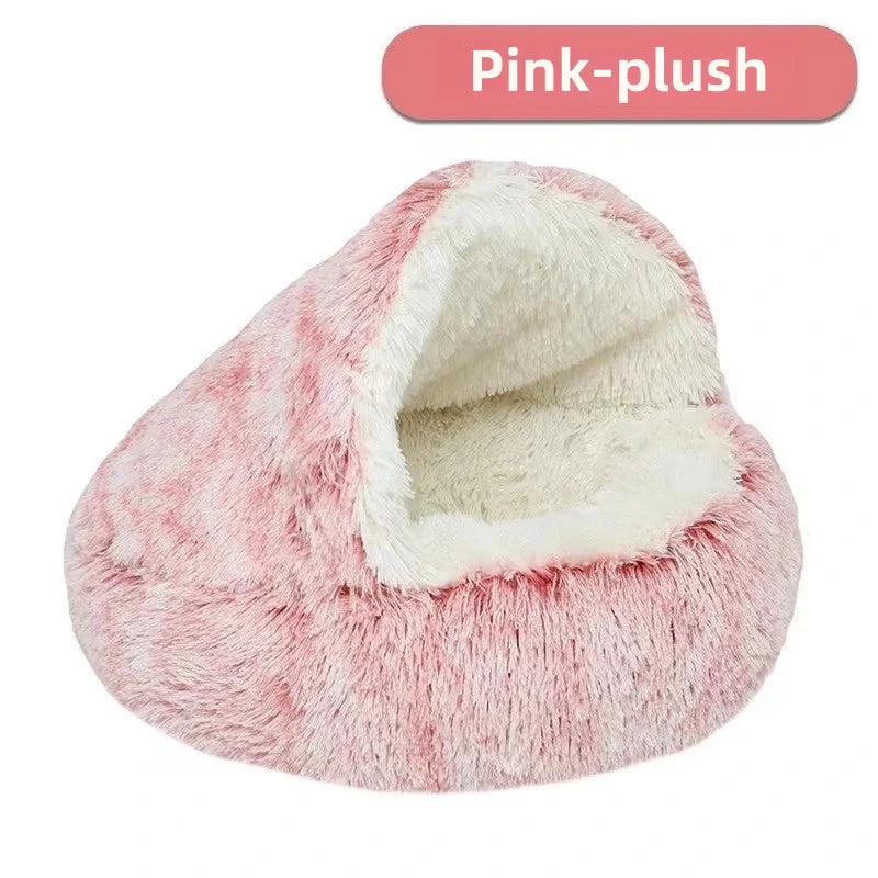 Plush Autumn & Winter Pet Bed