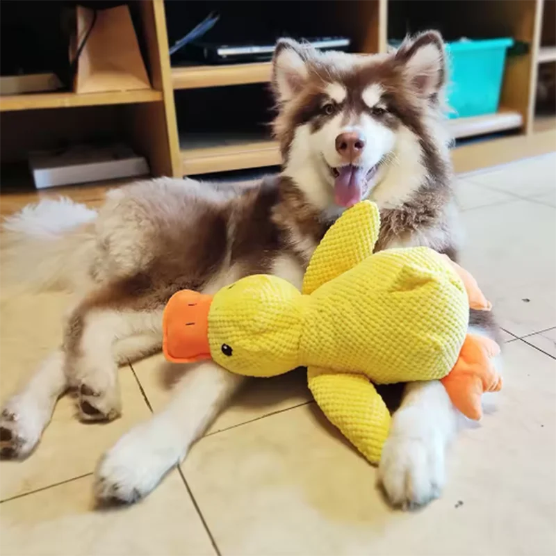 Plush Duck Dog Hug Toy