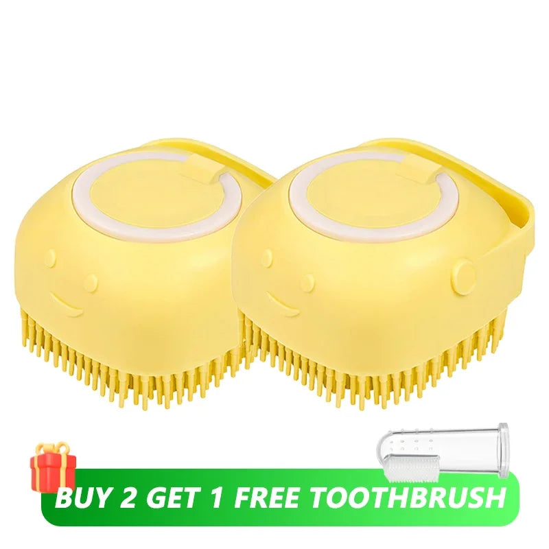 Dog Bathing Brush Pet Massage