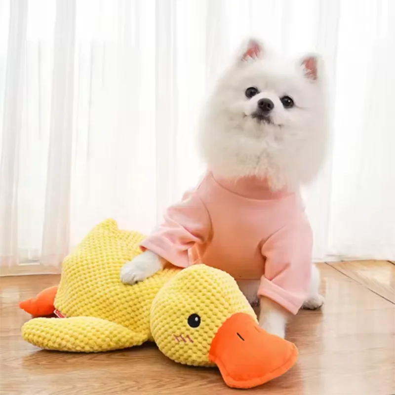 Plush Duck Dog Hug Toy