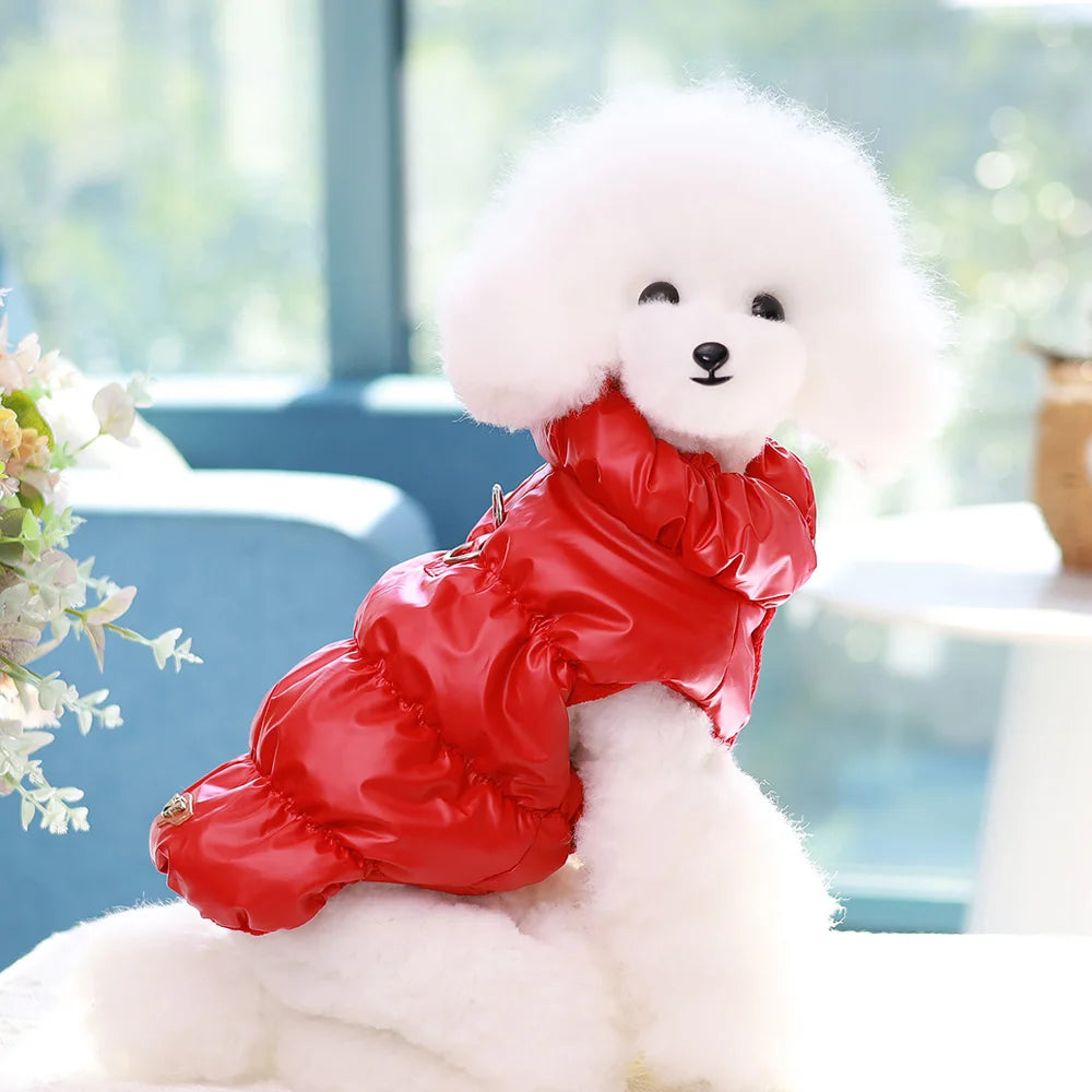 Warm Padded Dog & Cat Winter Coat