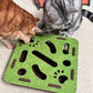 Pet Cat Puzzle Maze Holes Toys Felt Box With Bell Ball.