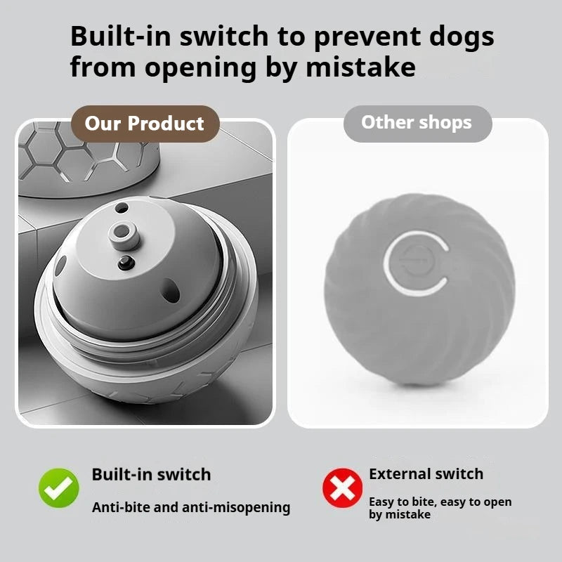 Smart Dog Toy Ball Electronic Interactive Pet Toy