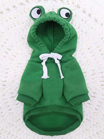 1PC Cute Frog Pet Sweater
