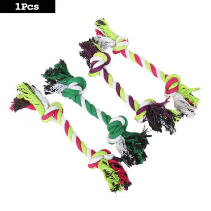1PC Dog Toy Carrot Knot Rope