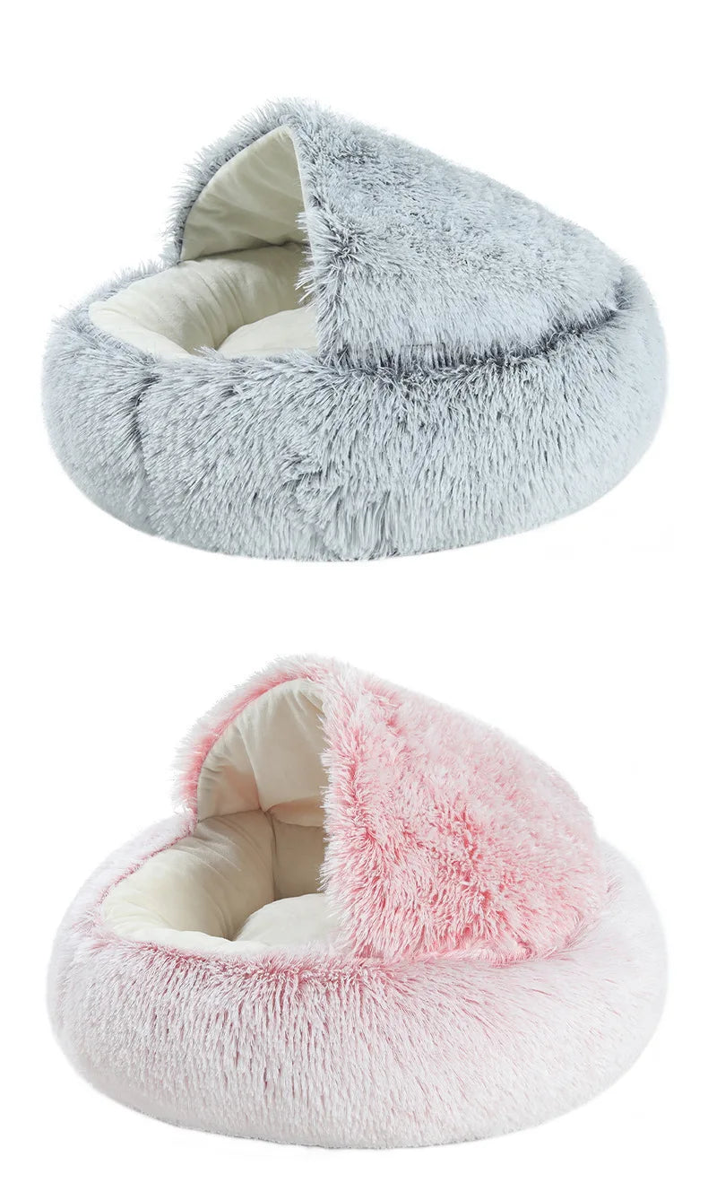 Plush Autumn & Winter Pet Bed