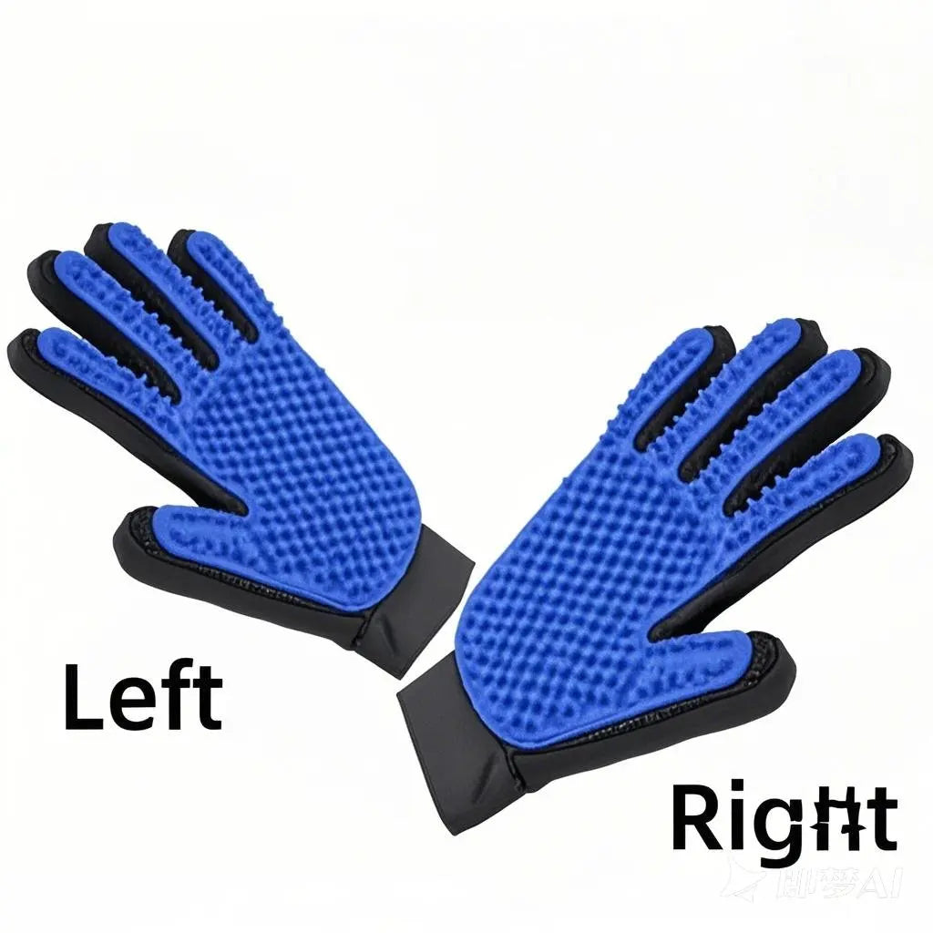 Pet Dog Cat Grooming Cleaning Glove