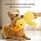 Plush Duck Dog Hug Toy
