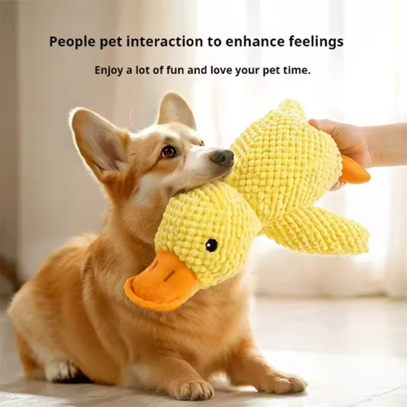 Plush Duck Dog Hug Toy