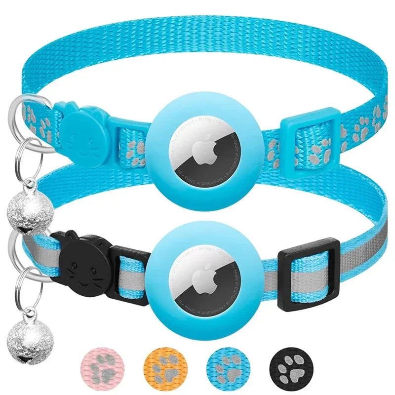 Cat Collar with Airtag & Bell