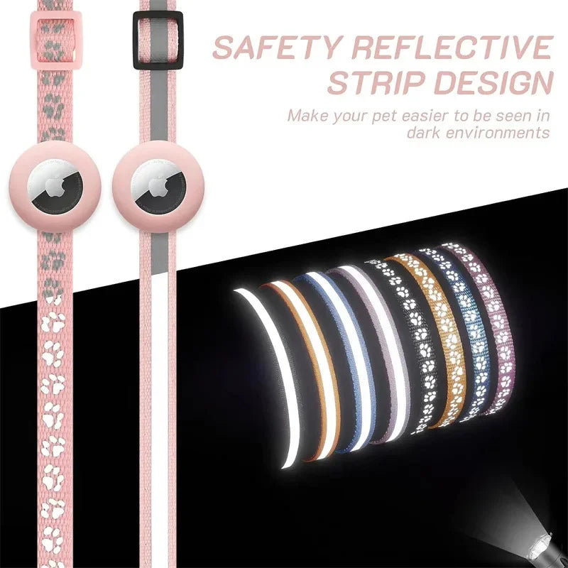Cat Collar with Airtag & Bell