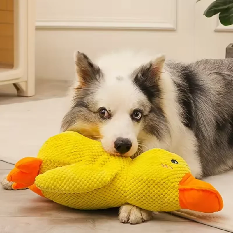 Plush Duck Dog Hug Toy
