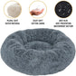 Round Plush Pet Bed for Dogs & Cats