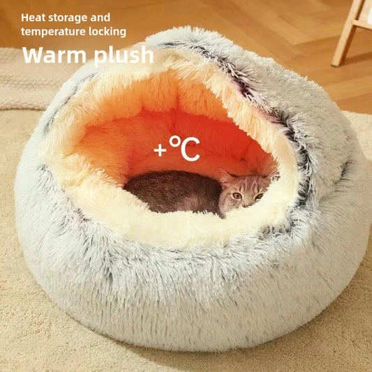 Plush Autumn & Winter Pet Bed