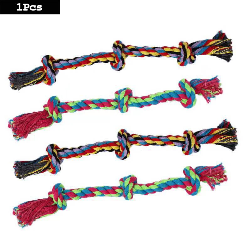 1PC Dog Toy Carrot Knot Rope