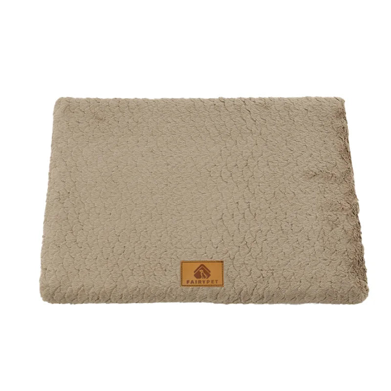 Orthopedic Foam Dog Bed with Faux Fur Cover