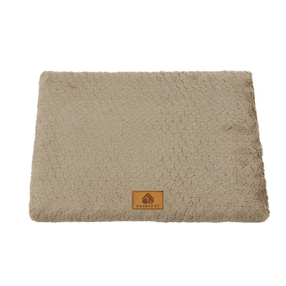 Orthopedic Foam Dog Bed with Faux Fur Cover