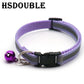 Reflective Cat & Small Dog Collars with Bells